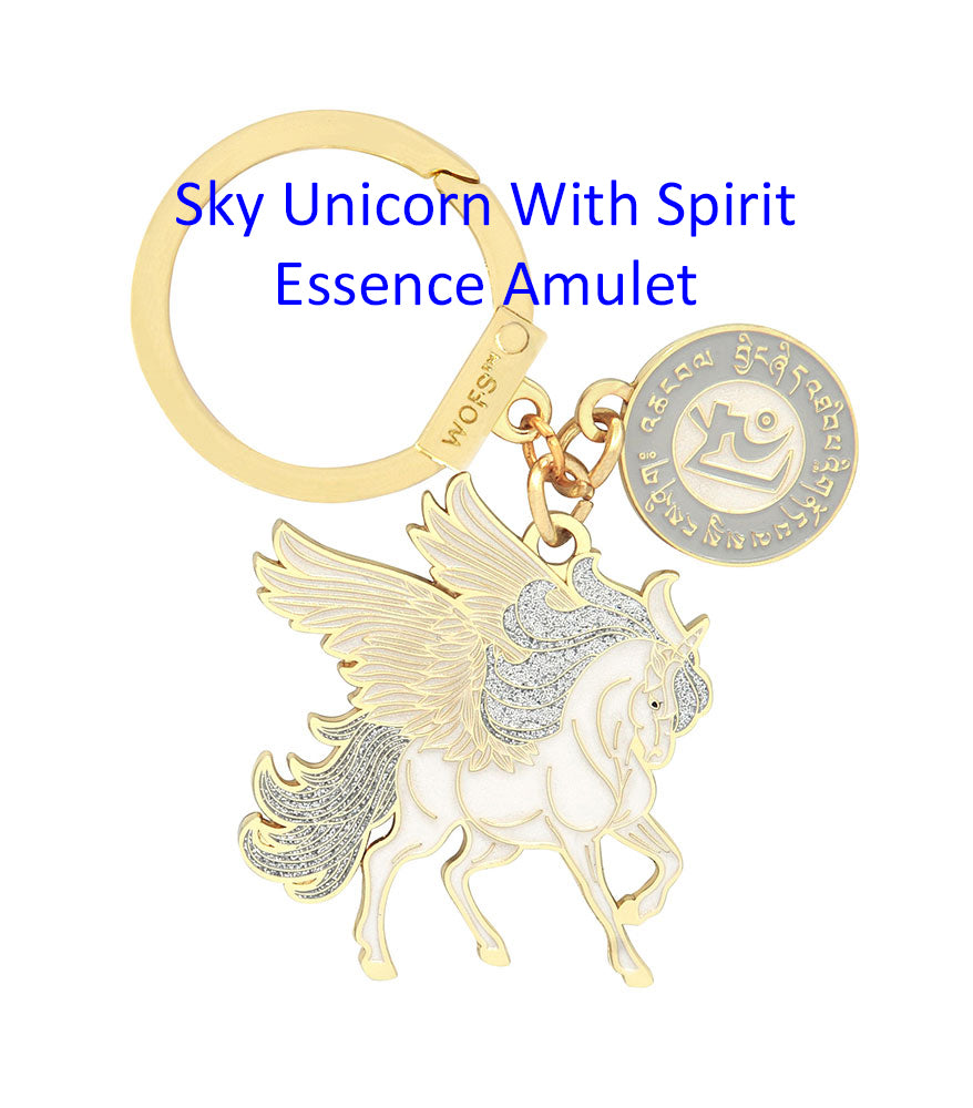 6822 - SKY UNICORN SPIRIT ESSENCE AMULET
