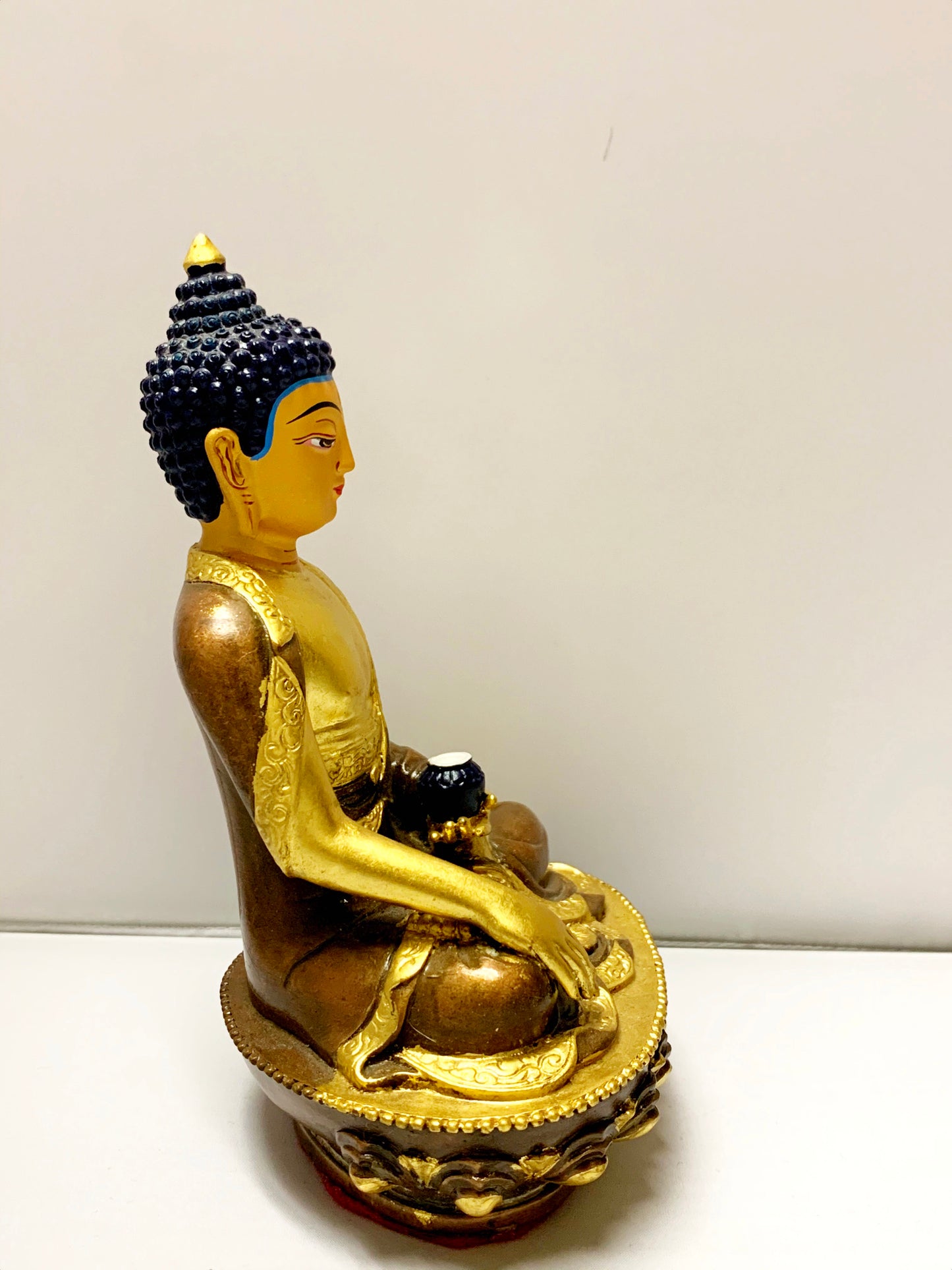 23 - Brass Shakyamuni Buddha - 6 Inches Height