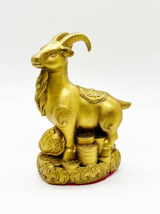 10738 - Brass Sheep - 4 Inches Heights