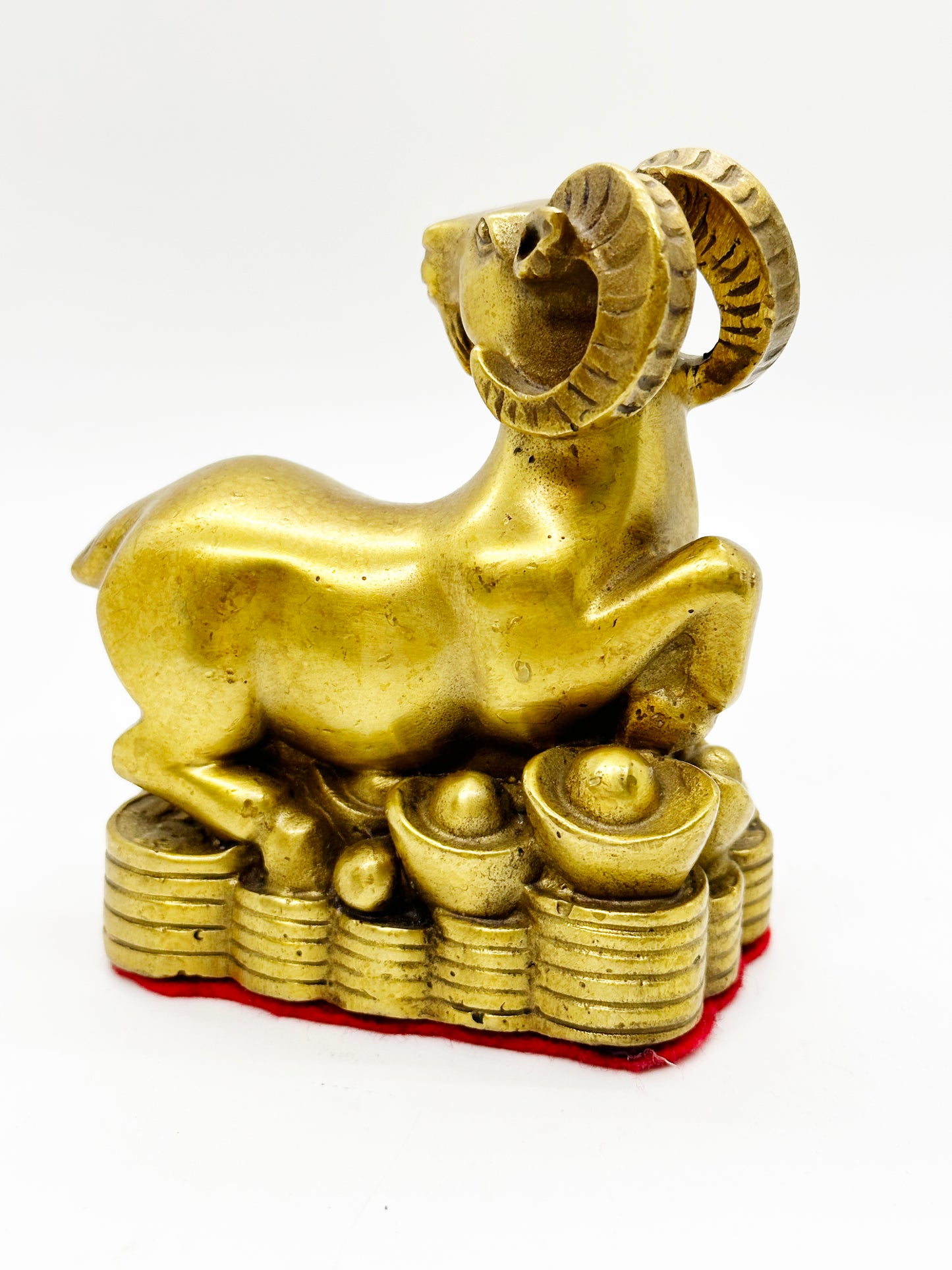14745 - Brass Sheep - 3 3/4 Inches Heights
