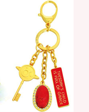 12354 - Tuesday Child Key Charms