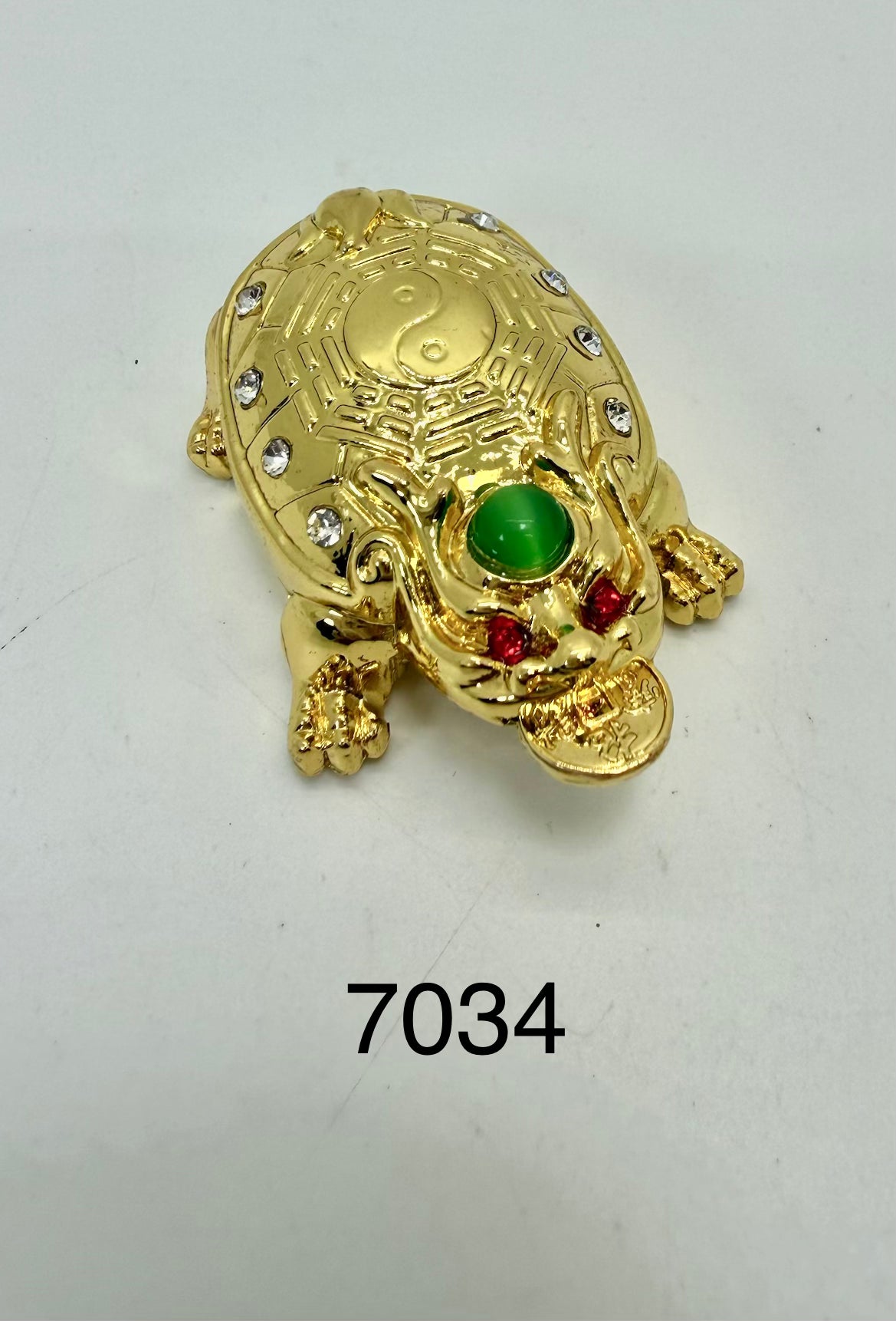 Bejeweled Dragon Tortoise For Success - 7034