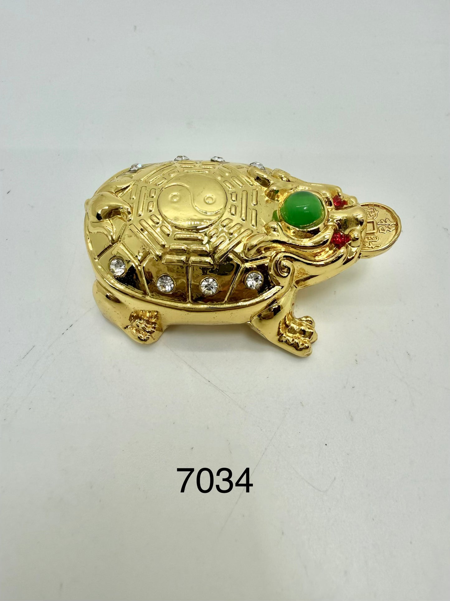 Bejeweled Dragon Tortoise For Success - 7034