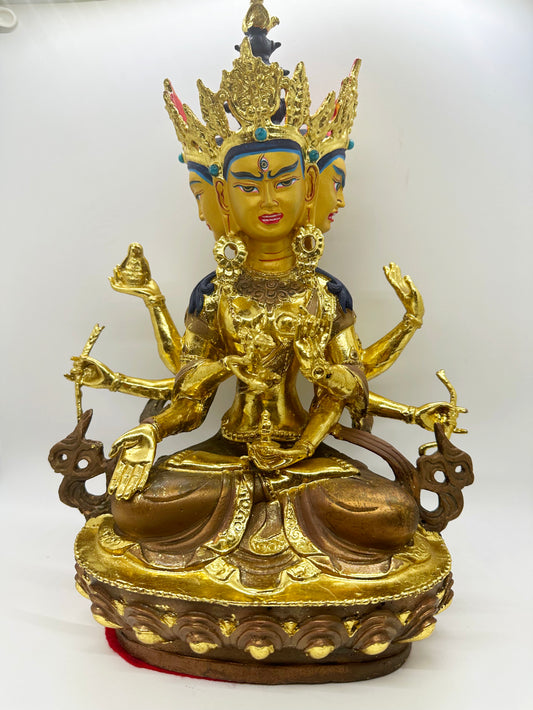 11432 - Vajrasattva 12 1/2 Inches Height