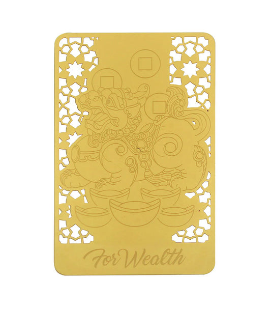 6989 - Wealth Talisman Gold Card (V2)