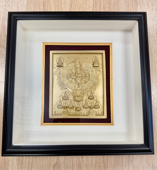 13716 - White Umbrella Goddess Frame