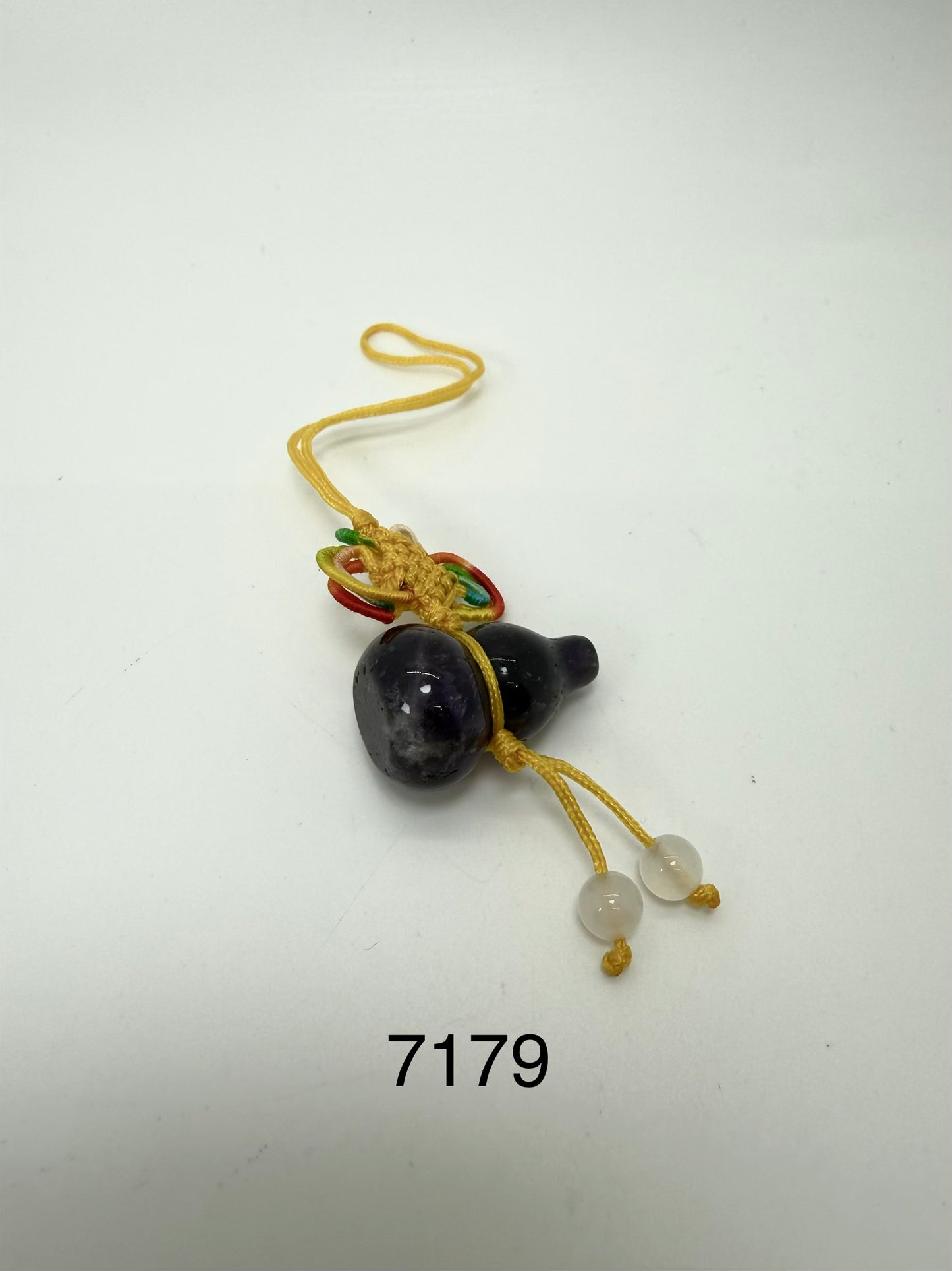 Amethyst Wu Lou Charm - 7179