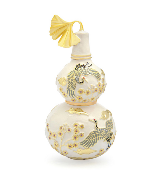 Wu Lou With Joyous Crane (White)