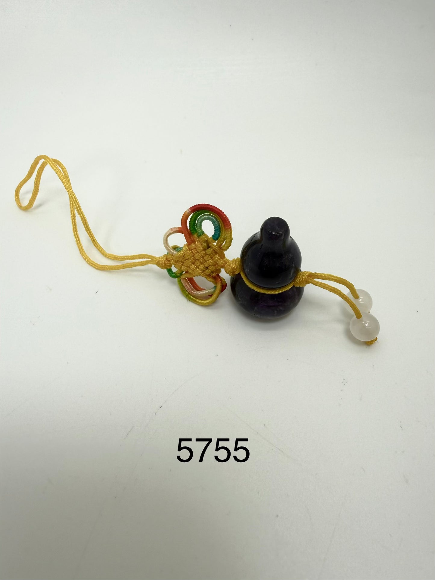 Black Obsidian Wu Lou Charm - 5755