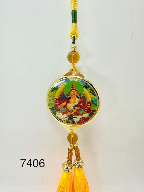 Yellow Dzambala Hanging (7406)
